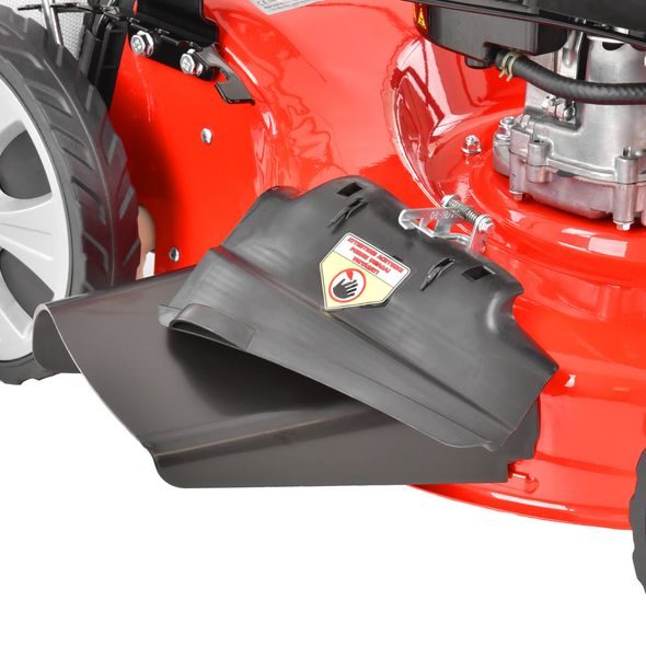 PETROL LAWN MOWER WITH SELF PROPELLED SYSTEM - HECHT 551 BS 5 IN 1