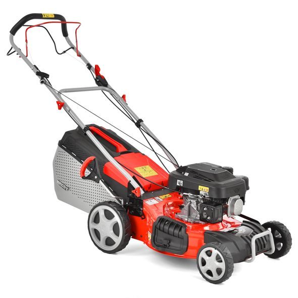 PETROL LAWN MOWER WITH SELF PROPELLED SYSTEM - HECHT 547 SWR 5 IN 1