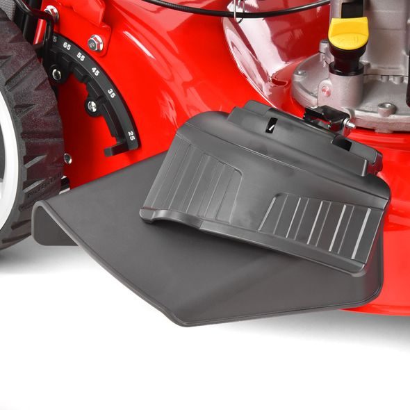 PETROL LAWN MOWER WITH SELF PROPELLED SYSTEM - HECHT 5483 SW 5 IN 1