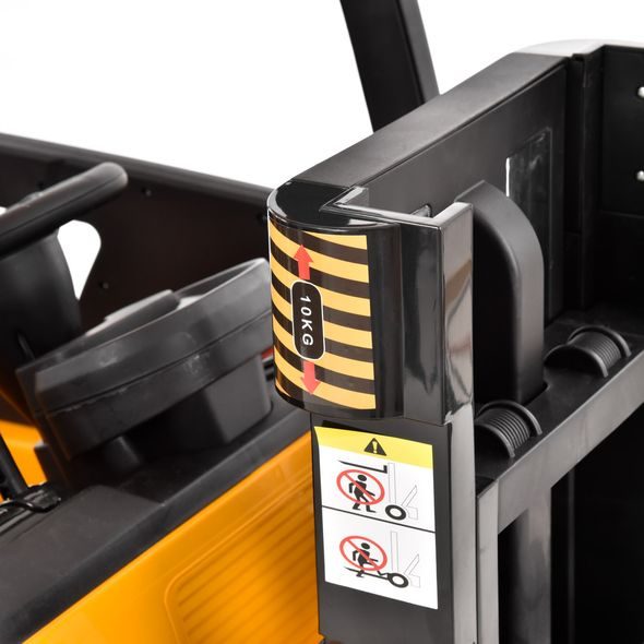 ACCU FORKLIFT FOR KIDS - HECHT 52108 YELLOW