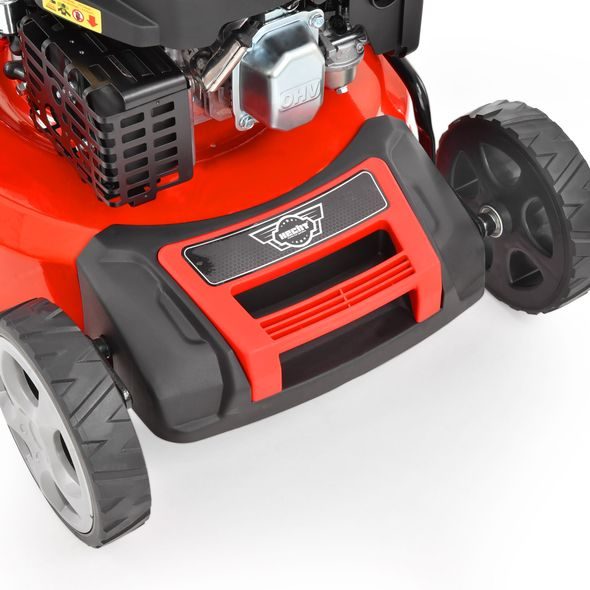 PETROL LAWN MOWER WITH SELF PROPELLED SYSTEM - HECHT 551 SXE 5 IN 1