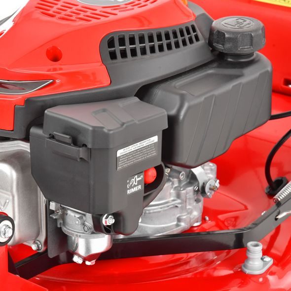 PETROL LAWN MOWER WITH SELF PROPELLED SYSTEM - HECHT 546 XR 5 IN 1