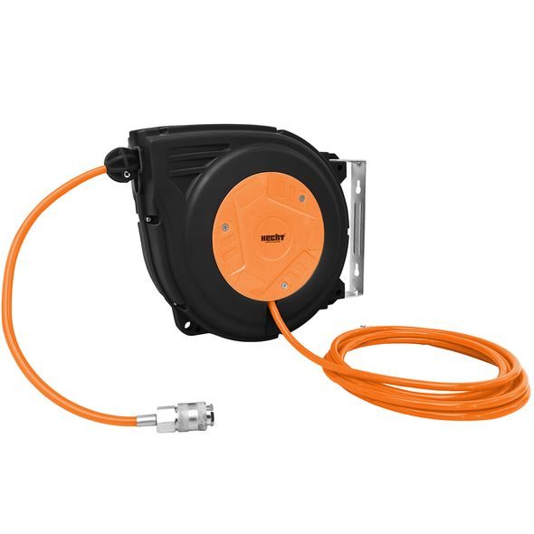 SELF-RETRACTING DRUM WITH PRESSURE HOSE - 12 M - HECHT 002075B