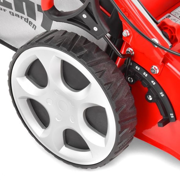 PETROL LAWN MOWER WITH SELF PROPELLED SYSTEM - HECHT 5483 SW 5 IN 1