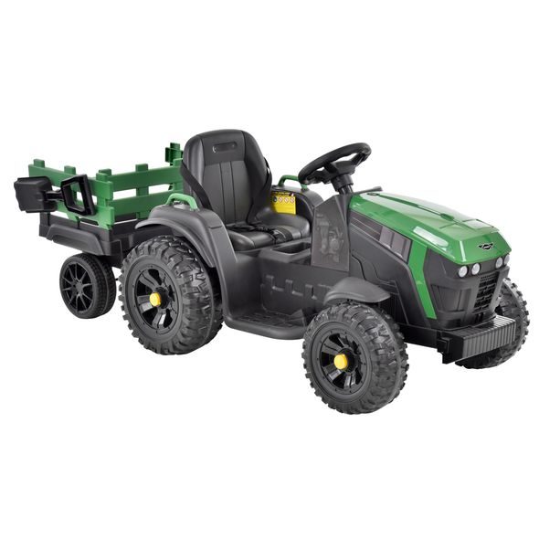 ACCU TRACTOR FOR CHILDREN - HECHT 50925 GREEN