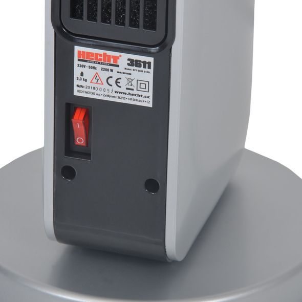 ROTARY CERAMIC HEATER - HECHT 3611