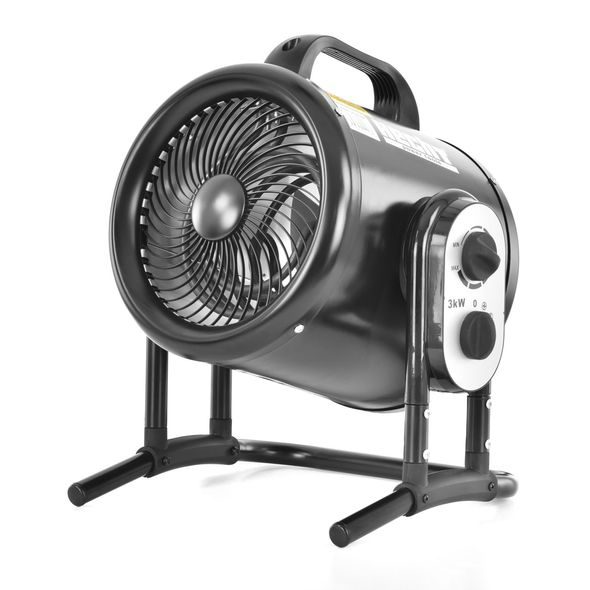 PORTABLE HEATER WITH THERMOSTAT - HECHT 3422