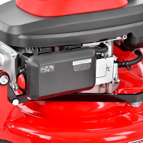 PETROL LAWN MOWER WITH SELF PROPELLED SYSTEM - HECHT 551 XR 5 IN 1