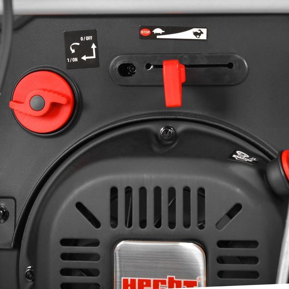 PETROL SNOW BLOWER WITH SELF PROPELLED SYSTEM - HECHT 9542 SQ