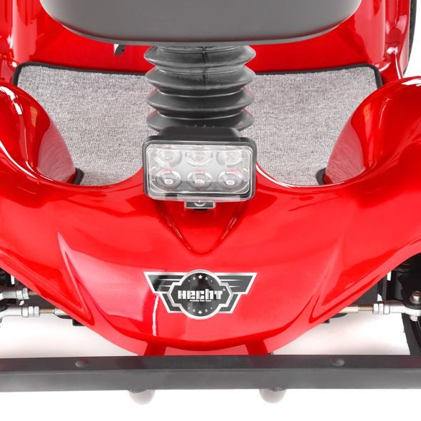 ELECTRIC MOBILITY SCOOTER - HECHT WISE RED