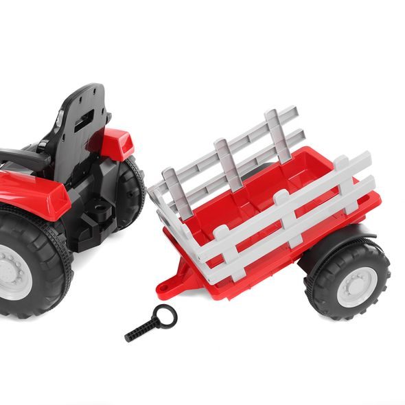 CORDLESS TRACTOR FOR KIDS - HECHT 50825 RED