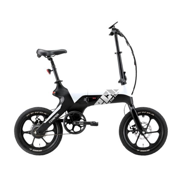 ELECTRIC BIKE - HECHT COMPOS MINI BLACKWHITE