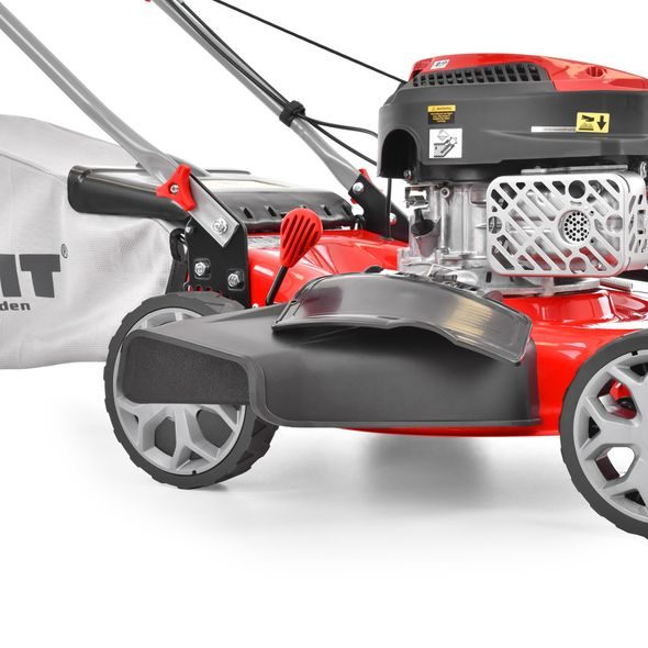 PETROL LAWN MOWER WITH SELF PROPELLED SYSTEM - HECHT 546 SCW 5 IN 1