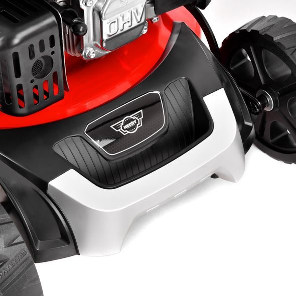 PETROL LAWN MOWER WITH SELF PROPELLED SYSTEM - HECHT 553 SW 5 IN 1