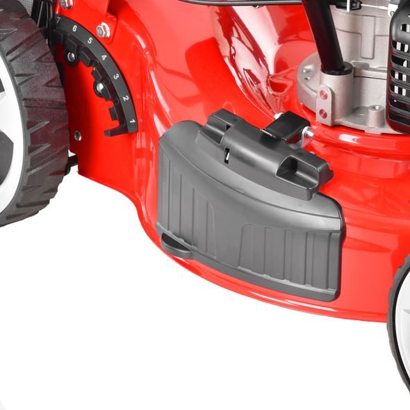 PETROL LAWN MOWER WITH SELF PROPELLED SYSTEM - HECHT 5534 SX 5 IN 1
