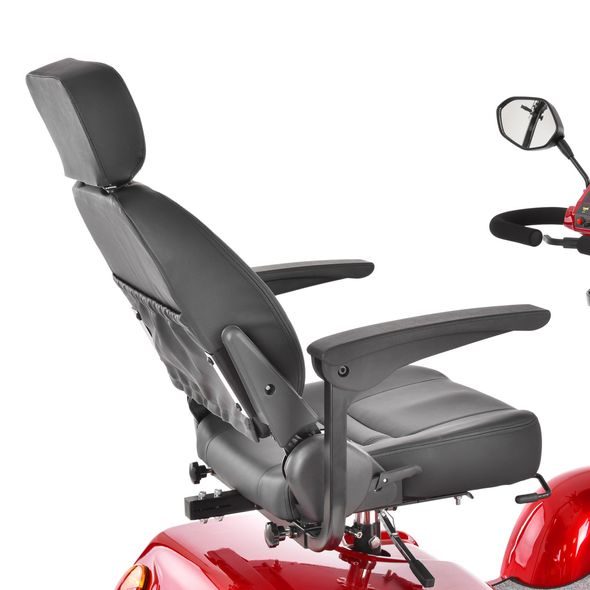 ELECTRIC MOBILITY SCOOTER - HECHT WISE RED