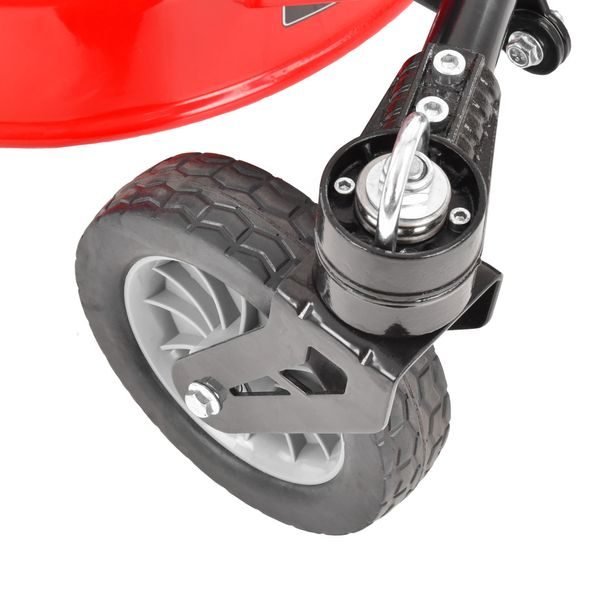 PETROL LAWN MOWER WITH SELF PROPELLED SYSTEM - HECHT 546 XR 5 IN 1