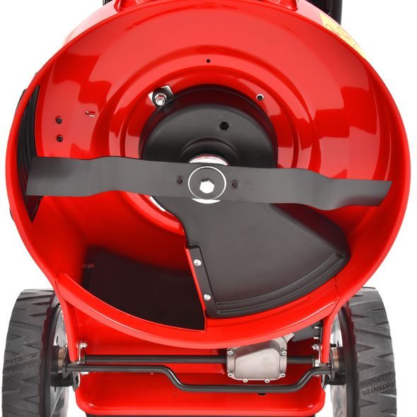 PETROL LAWN MOWER WITH SELF PROPELLED SYSTEM - HECHT 5483 SW 5 IN 1