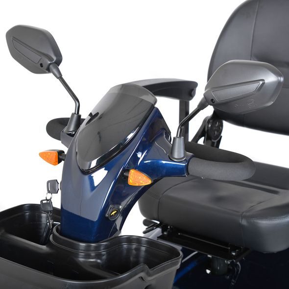 ELECTRIC MOBILITY SCOOTER - HECHT WISE BLUE