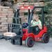 ACCU FORKLIFT FOR KIDS - HECHT 52108 RED - VEHICLES - CHILDREN TOYS