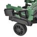 ACCU TRACTOR FOR CHILDREN - HECHT 50925 GREEN - VEHICLES - CHILDREN TOYS