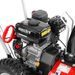 PETROL SNOW BLOWER - HECHT 9555 - TWO STAGE SELF PROPELLED - GARDEN