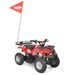 ACCU QUAD - HECHT 56100 RED - SMALL ATVS - ELECTROMOBILITY