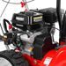 PETROL SNOW BLOWER - HECHT 9661 SE - TWO STAGE SELF PROPELLED - GARDEN