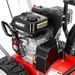 GASOLINE SNOW BLOWER - HECHT 9661 - TWO STAGE SELF PROPELLED - GARDEN