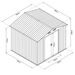 GARDEN SHED - HECHT 6X8 PLUS - SHEDS, GARDEN HOUSES - GARDEN FURNITURE