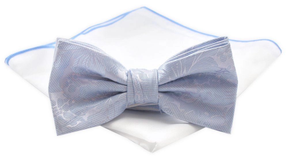 Eleganten svetlo modri moški metuljček