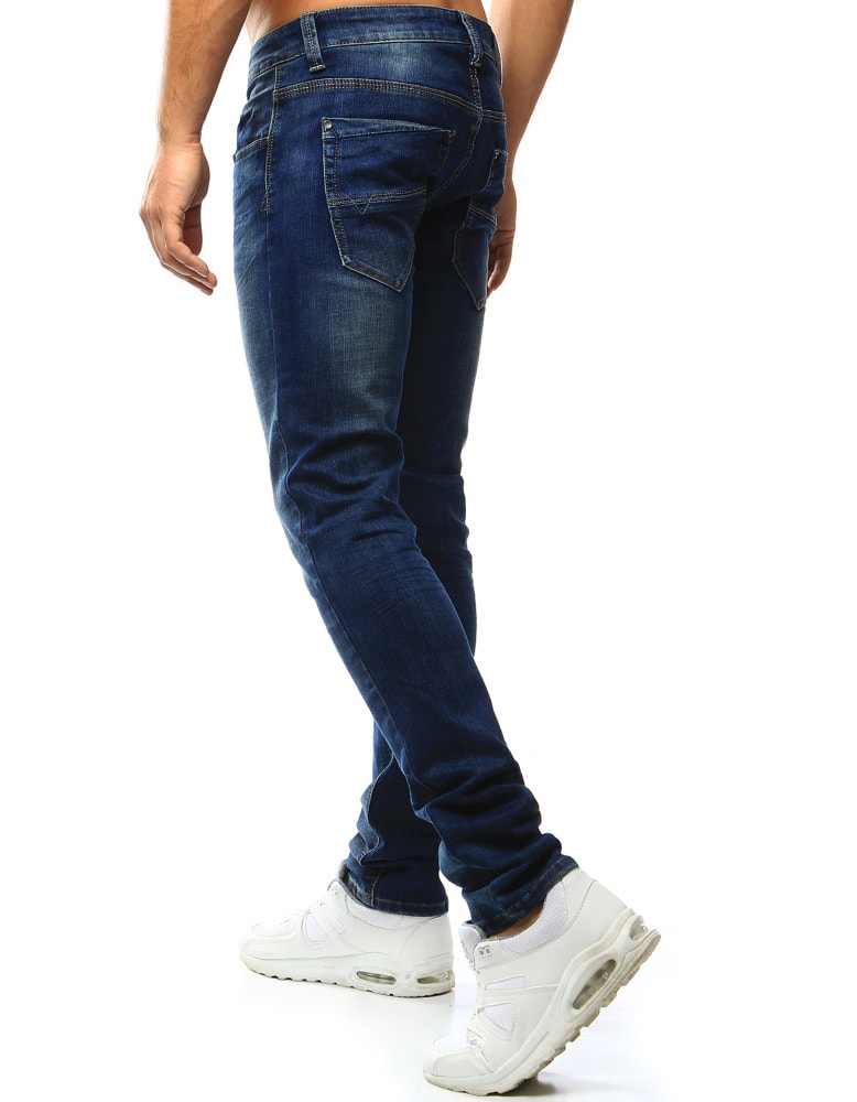 Preproste jeans moške hlače - Pravimoski.si