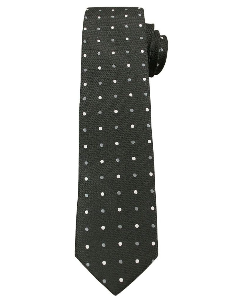 Črna pikasta kravata - Pravimoski.si