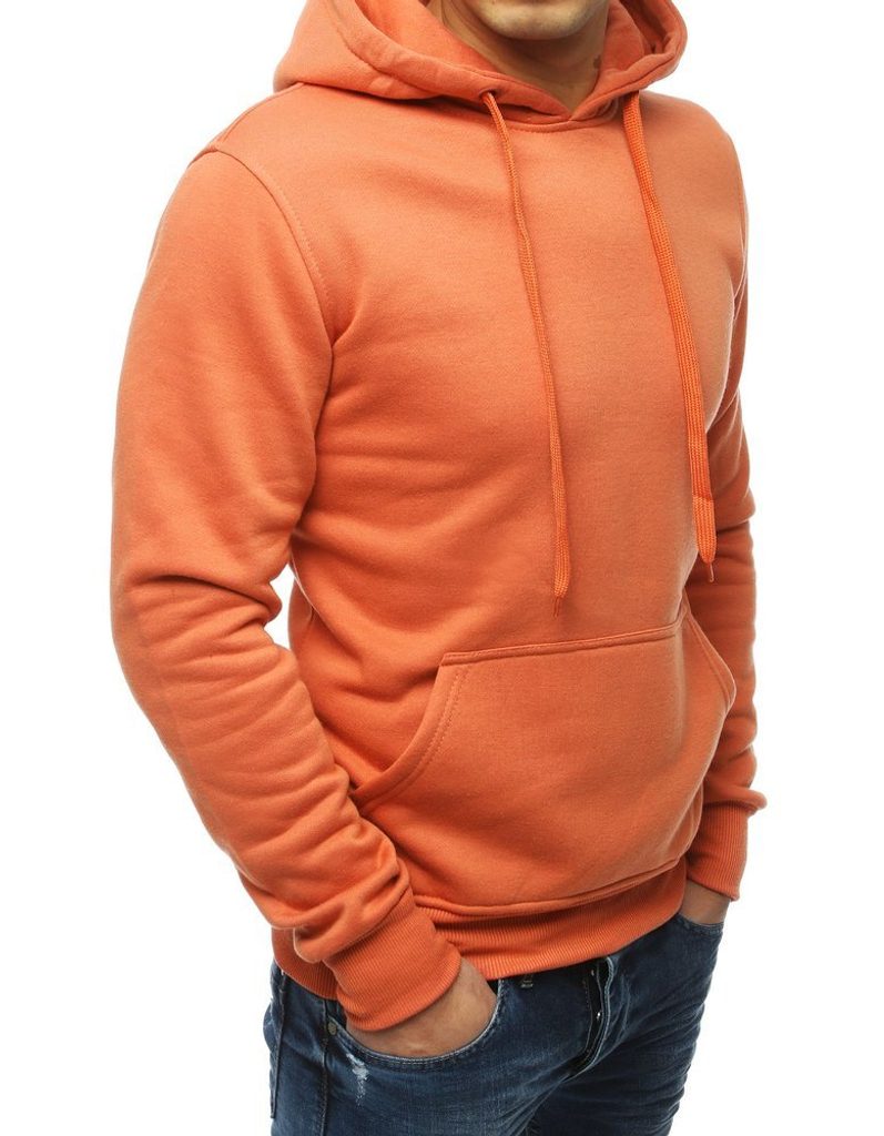 Originalni pulover v svetlo oranžni barvi - Pravimoski.si