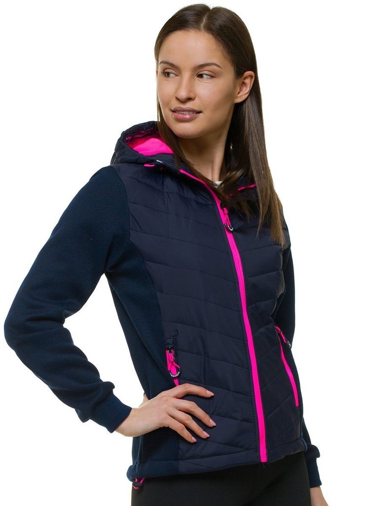 Ženska športna jakna v granatni barvi JS/KSW4003 - Pravimoski.si