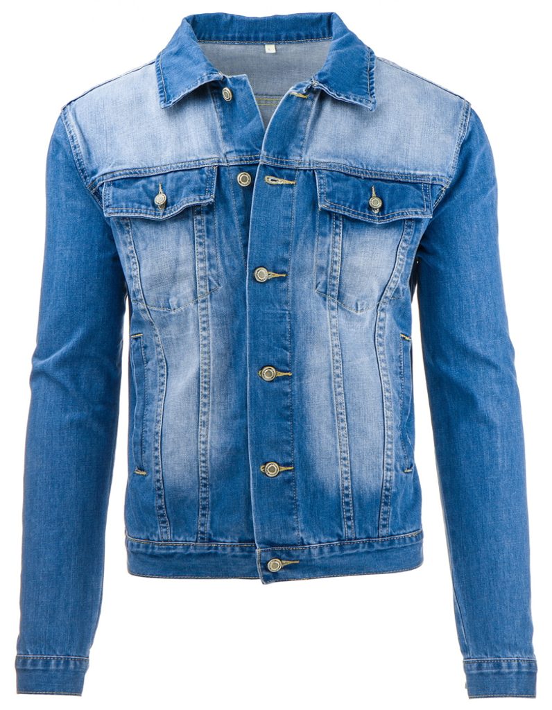 Jeans jakna v svetlo modri barvi - Pravimoski.si