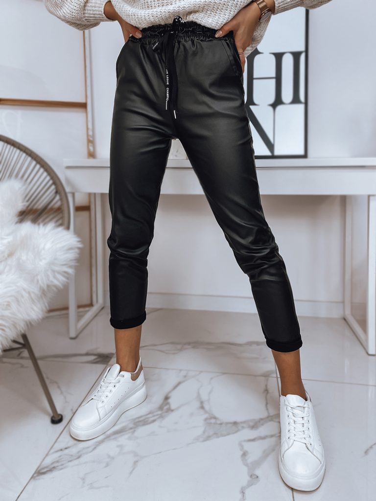 Moderne črne ženske hlače Sophia - Pravimoski.si