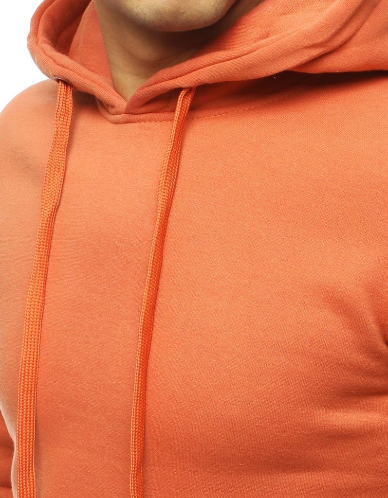Originalni pulover v svetlo oranžni barvi - Pravimoski.si