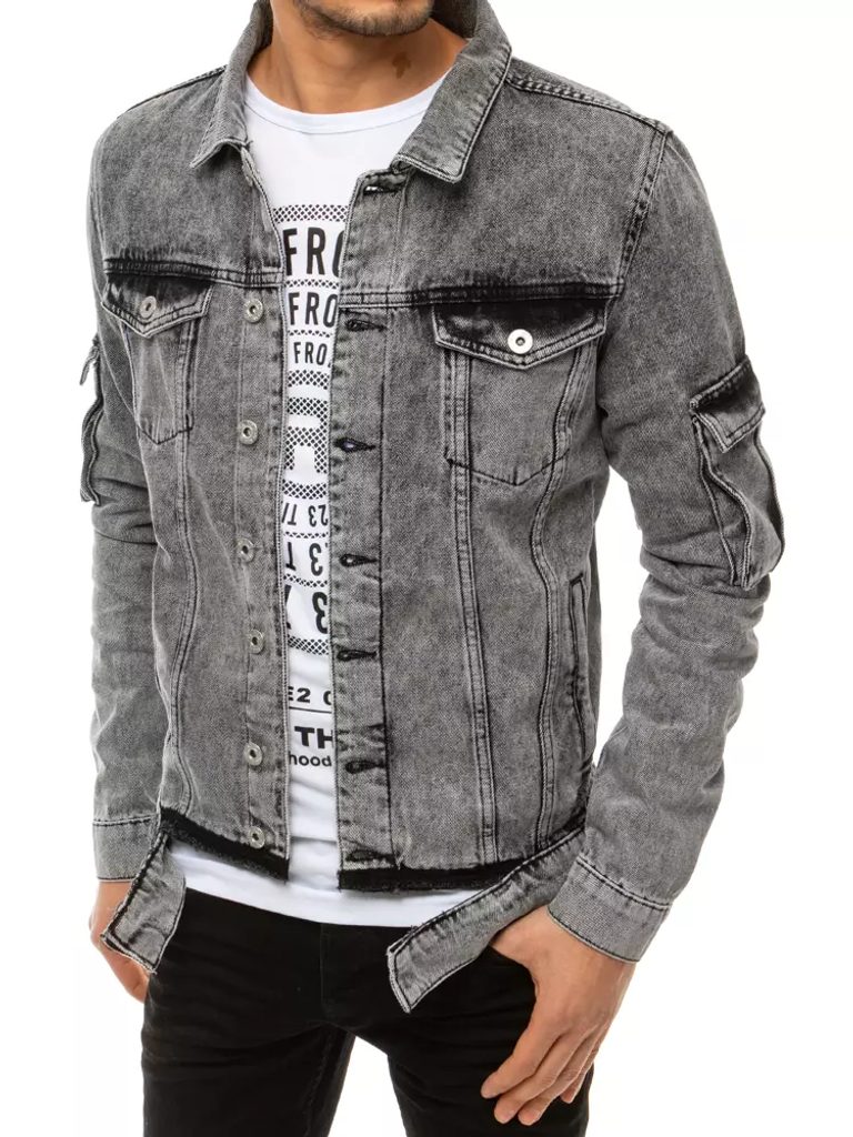 Edinstvena siva jeans jakna - Pravimoski.si