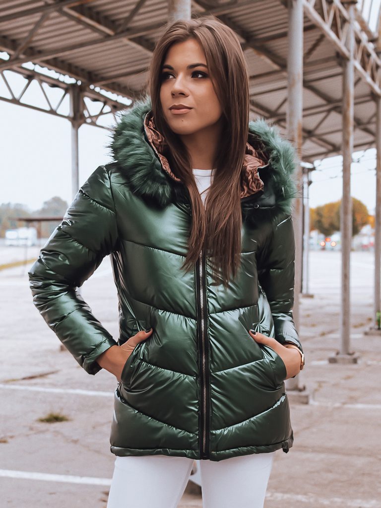 Čudovita zelena ženska jakna Paget - Pravimoski.si