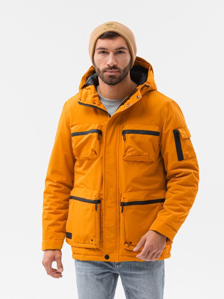 Originalna jakna za zimo v gorčični barvi C450 - Pravimoski.si