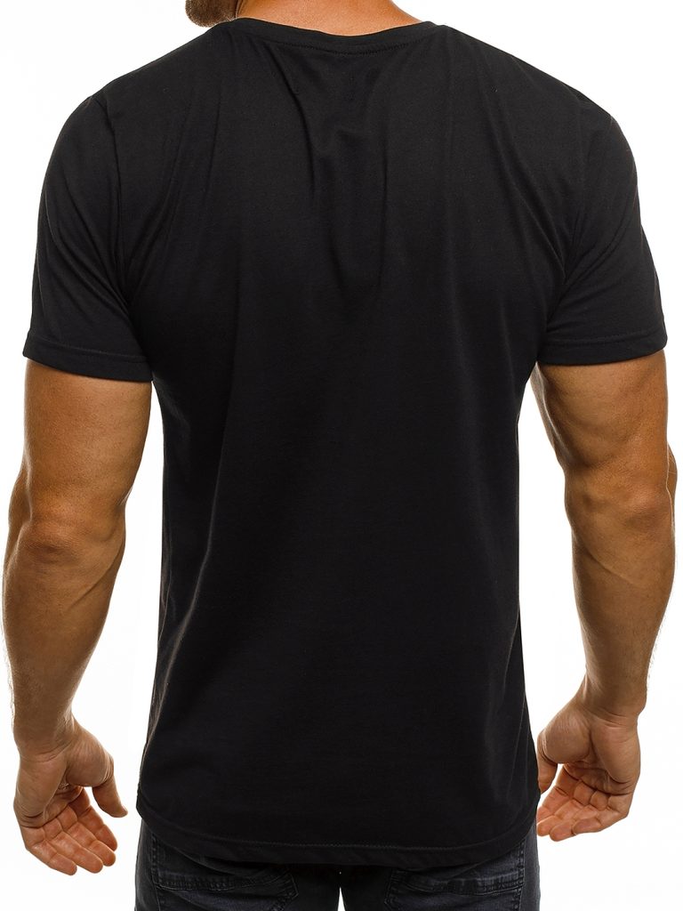 Črna majica z barvno lobanjo BLACK ROCK 1020/17 - Pravimoski.si