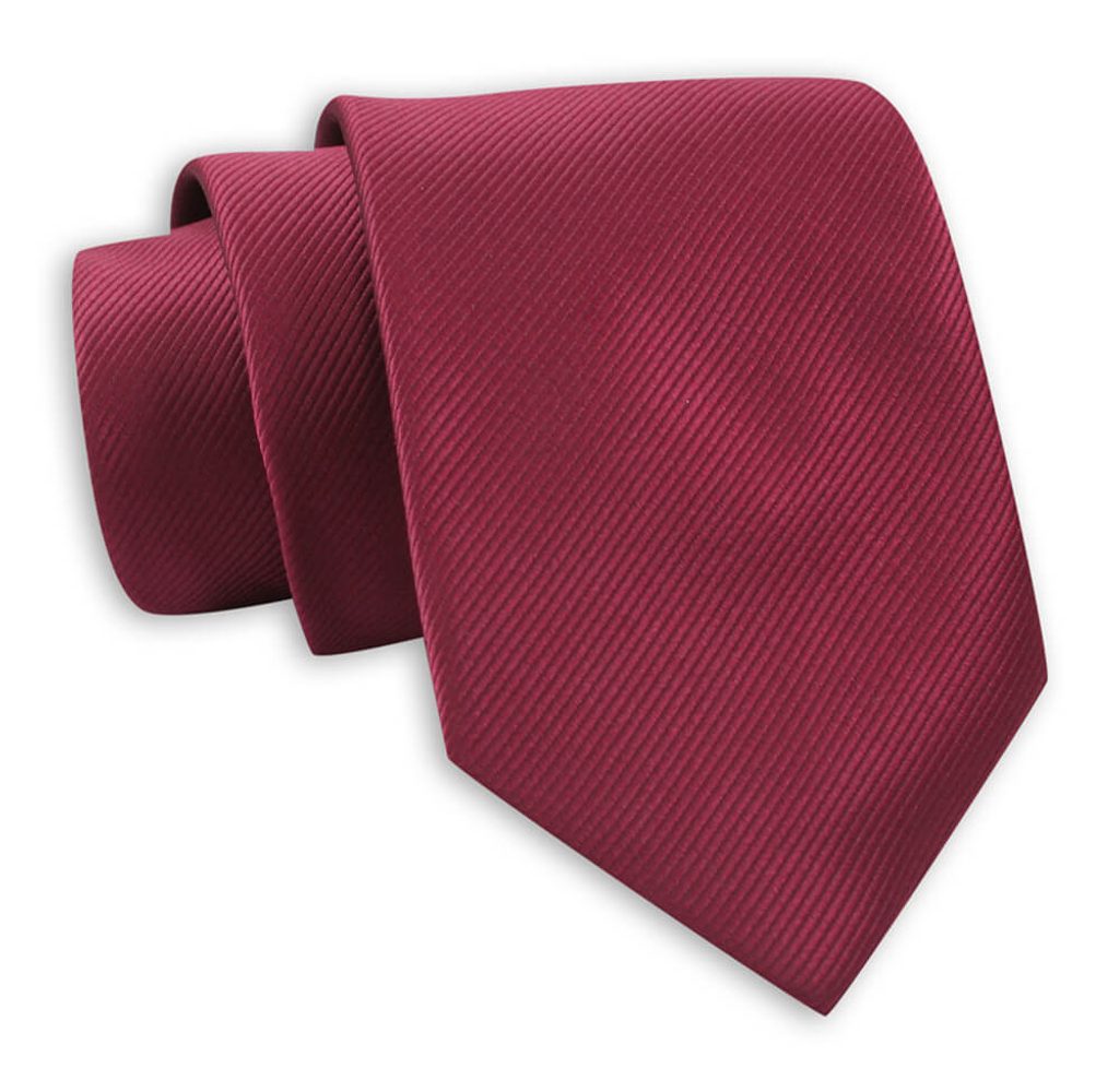 Bordo kravata z nežnimi črtami Angelo di Monti - Pravimoski.si