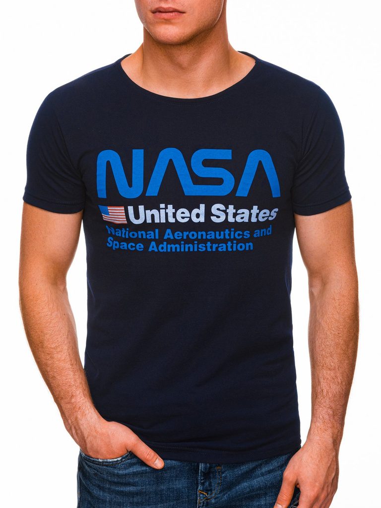 Granat majica NASA S1436 - Pravimoski.si
