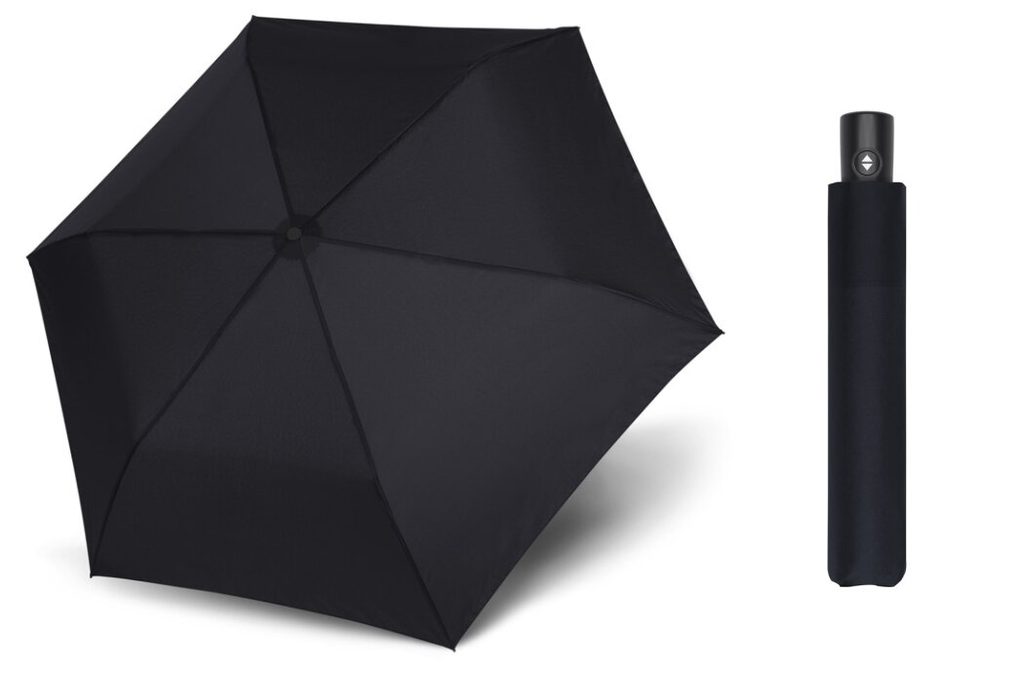 Avtomatičen zložljiv črn dežnik Doppler Zero Magic - Pravimoski.si