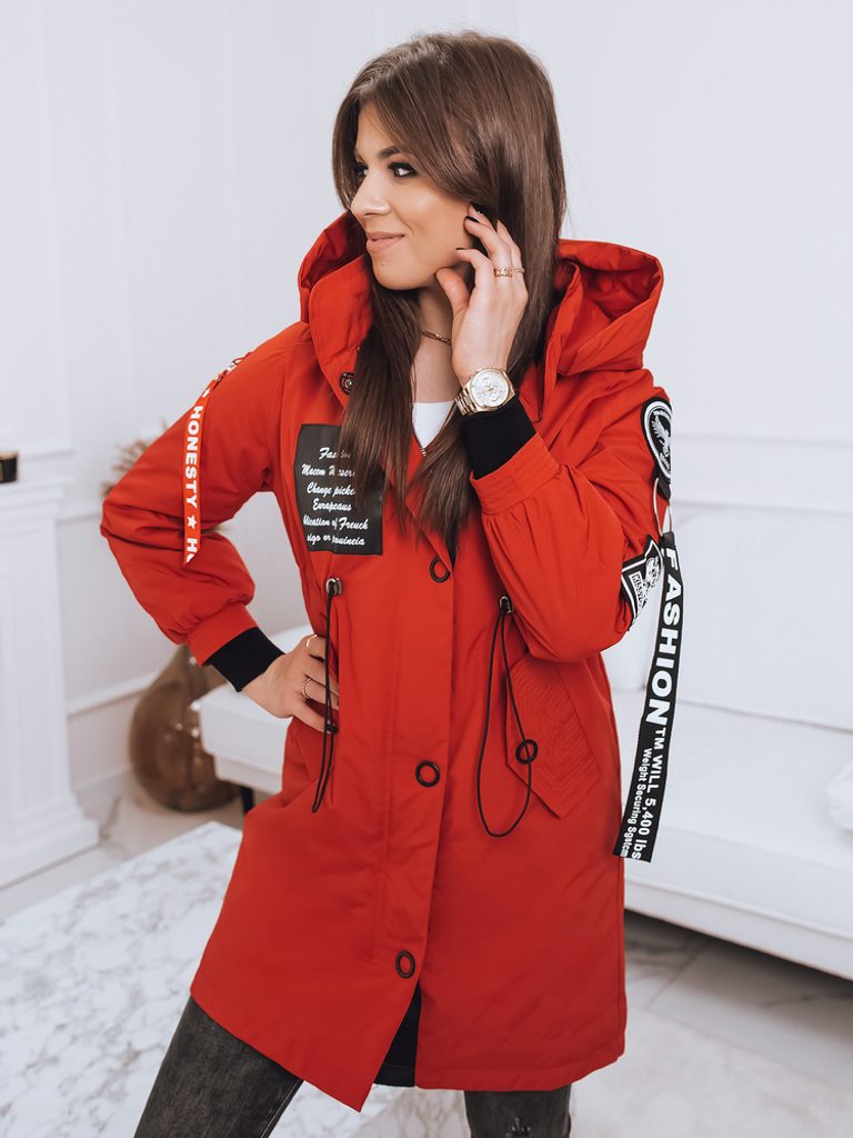 Edinstvena rdeča ženska jakna Camel - Pravimoski.si