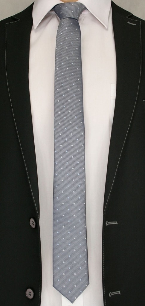 Siva pikasta kravata - Pravimoski.si
