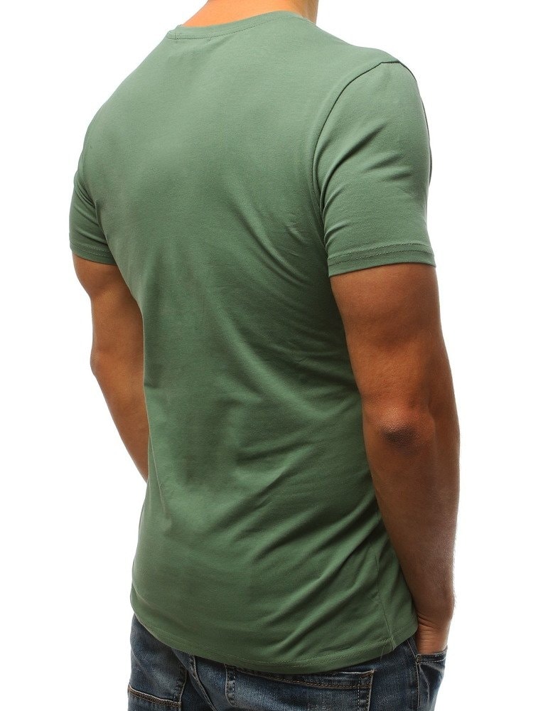 Klasična zelena moška majica - Pravimoski.si