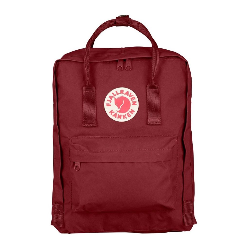 Stilski bordo nahrbtnik Fjallraven Kanken Ox - Pravimoski.si