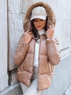 Čudovita ženska camel jakna SPARKLE